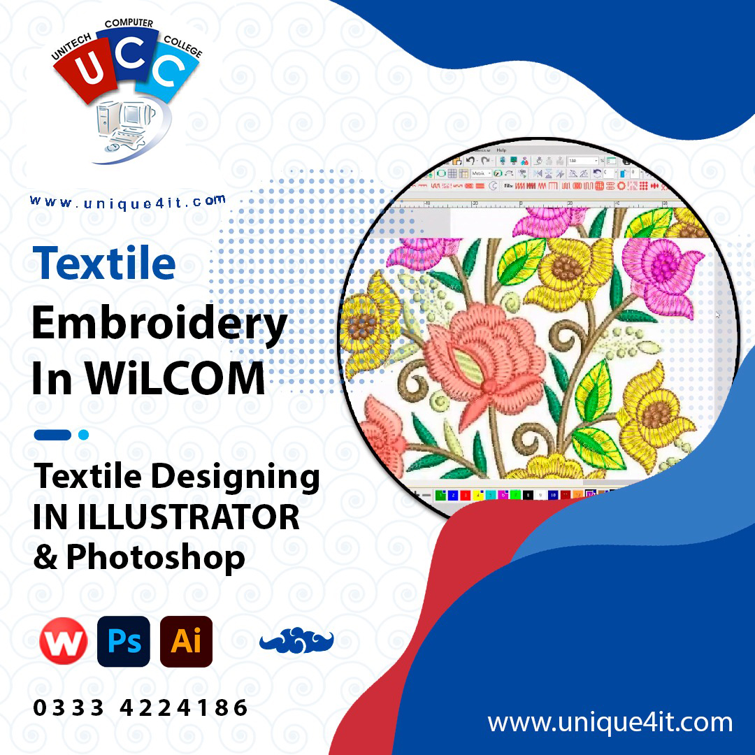 wilcom textile embroidery in WiLCOM dha lahore